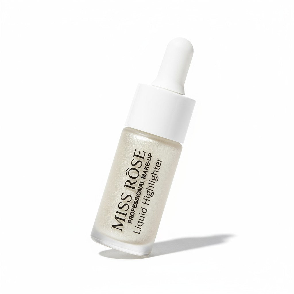 ARÉVION x MISS RÔSE Professional Liquid Highlighter Drops (Cool-Toned Pearl)