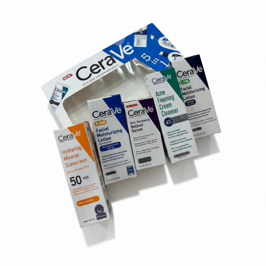 ARÉVION x CeraVe: 5-in-1 Complete Skincare Regimen Kit