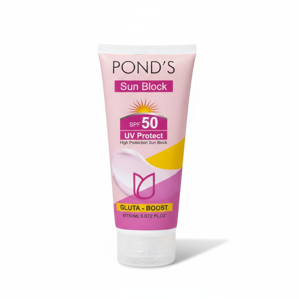 ARÉVION x POND'S Sun Block SPF 50 UV Protect with GLUTA-BOOST
