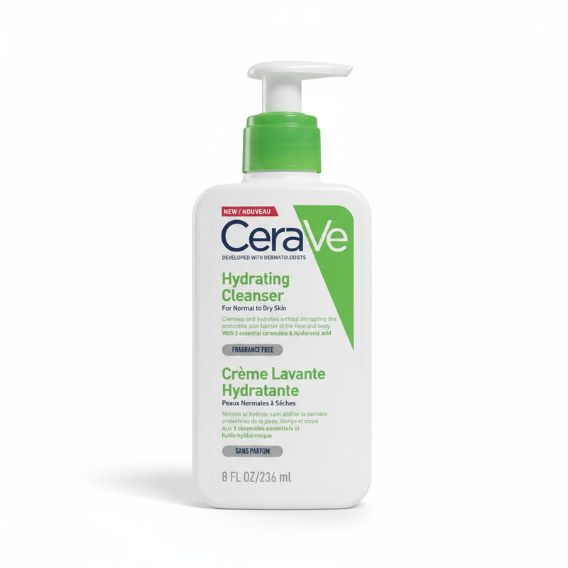 ARÉVION x CeraVe: Hydrating Cream Cleanser for Normal to Dry Skin